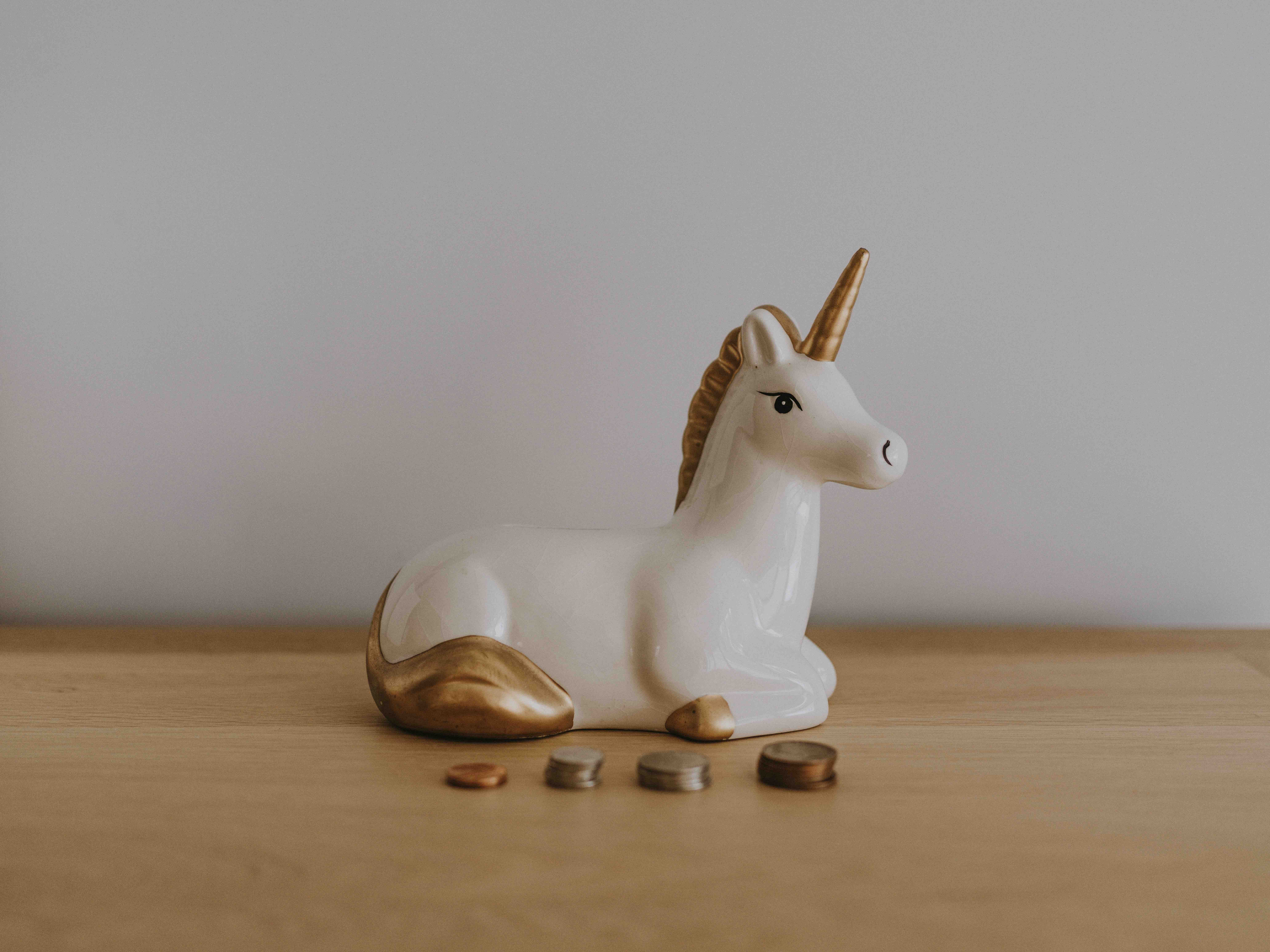 mrs money Sparen aber wie Einhorn Spardose